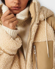Ba&sh Faux Fur Eva Mix Puffer Coat - 8