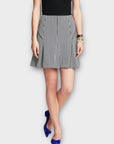 Banana Republic Mixed Stripe Fluted Skirt - 8