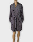 Boden Olympia Polka Dot Cord Shirt Dress - 10