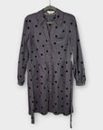 Boden Olympia Polka Dot Cord Shirt Dress - 10