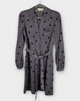 Boden Olympia Polka Dot Cord Shirt Dress - 10
