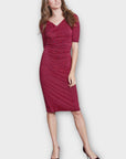 Boden Rita Ruched Jersey Dress - 12R
