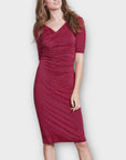 Boden Rita Ruched Jersey Dress - 12R