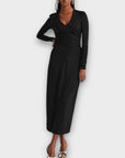 Boden Ruched Jersey Midi Dress - 10
