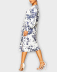 Boohoo Floral Midi Dress - 8