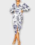 Boohoo Floral Midi Dress - 8