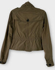 Burberry Kenbrook Short Peplum Rain Jacket - 6