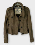Burberry Kenbrook Short Peplum Rain Jacket - 6