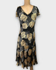 CC Petite Silk Embellished Maxi Dress - 10