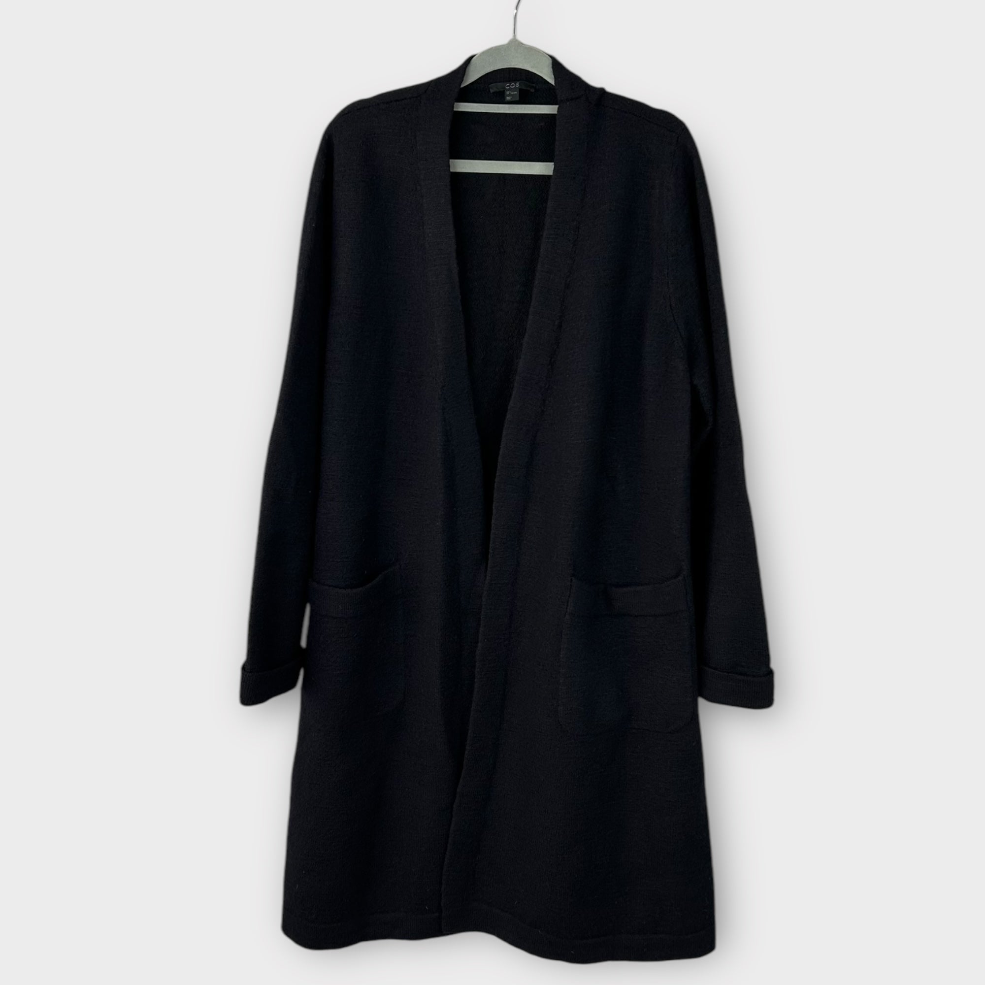 COS Belted Wool Knit Cardigan - 16 (L)