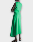 COS Asymmetric Gathered Midi Dress - S