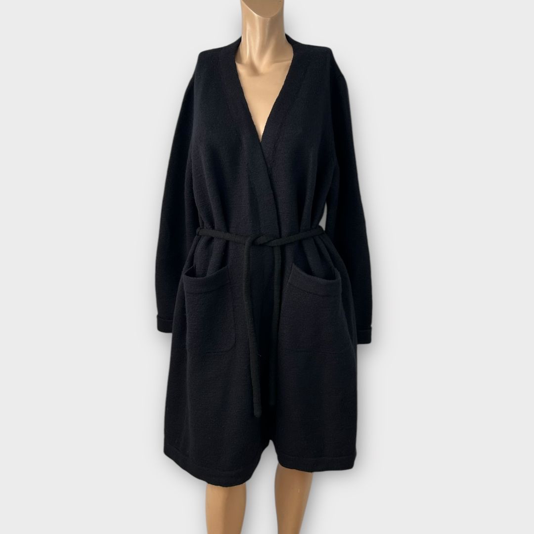 COS Belted Wool Knit Cardigan - 16 (L)