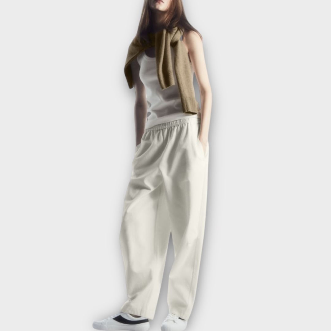 COS Elasticated Barrel Leg Trousers - 12/14