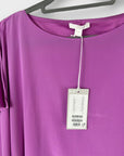 COS Organic Cotton-Mulberry Silk Relaxed Tunic Dress - 12/14 (M)