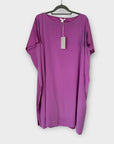 COS Organic Cotton-Mulberry Silk Relaxed Tunic Dress - 12/14 (M)