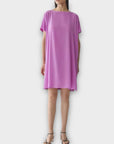 COS Organic Cotton-Mulberry Silk Relaxed Tunic Dress - 12/14 (M)