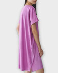 COS Organic Cotton-Mulberry Silk Relaxed Tunic Dress - 12/14 (M)