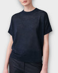 COS Shaped Linen-Silk Knit Top - 16 (L)