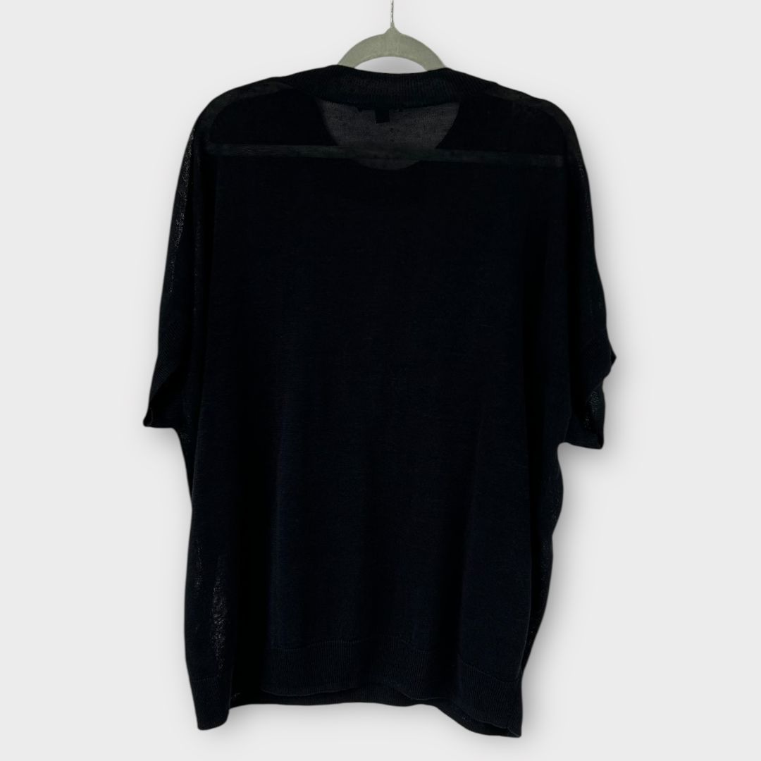 COS Shaped Linen-Silk Knit Top - 16 (L)