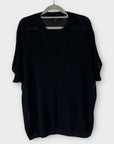 COS Shaped Linen-Silk Knit Top - 16 (L)