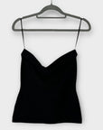 COS Sparkly Textured Bandeau - S