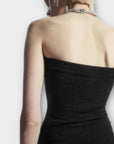 COS Sparkly Textured Bandeau - S