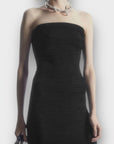 COS Sparkly Textured Bandeau - S