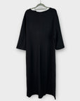 COS Stretch-Jersey V-Neck Cotton Dress - 16 (L)