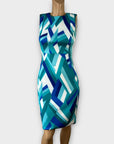 Calvin Klein Geometric Print Dress - 6/8