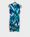 Calvin Klein Geometric Print Dress - 6/8