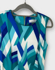 Calvin Klein Geometric Print Dress - 6/8