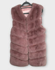 Cari’s Closet Plush Faux Fur Gilet - 12