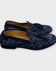 Carolina Paisley Print Tassel Loafers - 9/42