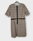 Carolyn Donnelly Check Knit Dress - 12
