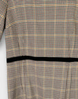 Carolyn Donnelly Check Knit Dress - 12