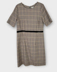 Carolyn Donnelly Check Knit Dress - 12