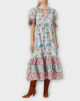 Celia B Brenda Floral Midi Dress - M