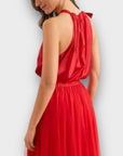 Choklate Paris Satin Halter Neck Top - One Size