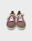 Christian Louboutin Vieira Spikes Veau Velour Sneakers - 5/38