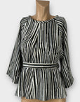 Christina Barros Stripe Top - 8