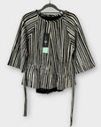Christina Barros Stripe Top - 8