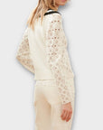 Claudie Pierlot Macrame Knit Sweater - 8