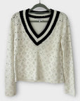 Claudie Pierlot Macrame Knit Sweater - 8