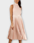 Closet London Halter Neck Pleated Midi Dress - 14