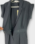 Closet London Pinstripe Jumpsuit - 14