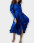 Closet London Pleated Midi Dress - 8