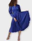 Closet London Pleated Midi Dress - 8