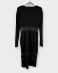 Club London Mesh Panel Dress - 10/12