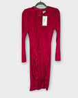 Club London Ruched Midi Dress - 8/10