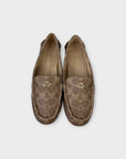 Coach Marley Coated Canvas Loafers - 4/36.5